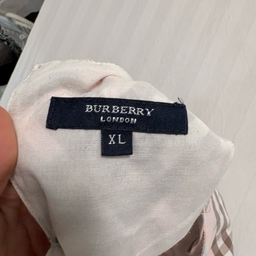 Burberry London Girls Pink Nova Check Dress – Size 4Y (4T) - Picture 3 of 4